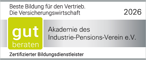 gut beraten - Zertifizierter Bildungsdienstleister 2026 Akademie des Industrie-Pensions-Verein e.V.