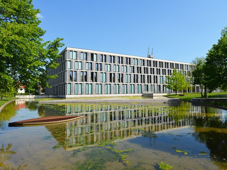 Erfurt, Thuringa / Germany - May 12, 2016: The Bundesarbeitsgericht or Federal Labour Court ist the German federal supreme Court of appeals for cases of labour law in Erfurt, Germany